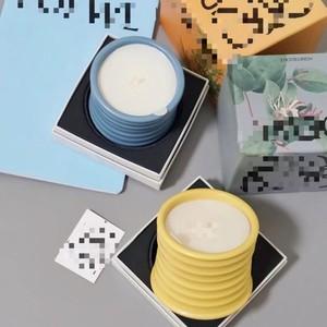 เทียนหอมถั่วเหลืองผสมขี้ผึ้งทำมือ กลิ่นอ่อนๆ ขนาดใหญ่ สไตล์สเปน บรรจุกล่องของขวัญ เหมาะสำหรับของขวัญแต่งงาน ของที่ระลึก กลิ่นหอมสำหรับบ้าน ขายส่ง - Product Image 2