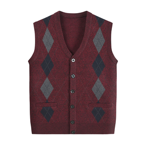 Gilet vintage pour homme, vêtement d'extérieur décontracté, en polaire chaude, coupe-vent et respirant, veste chauffante - Product Image 1