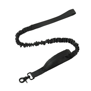 Vendita di fabbrica regolabile allenamento tattico elastico guinzaglio cane con manico resistente - Product Image 1