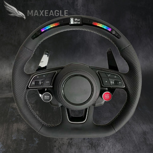 Audi A1 A2 A3 A4 A5 A6 A7 Q1 Q2 Q3 Q4 Q5 Q6 MK3 TTRS TTS MK2 S3 R8 için Özel Nappa Deri Direksiyonlar - Product Image 1
