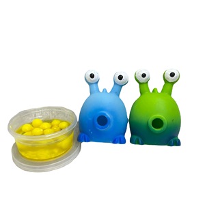 2025 New Product Kawaii Squeeze Funny Vomiting Snotty Space Monster <strong>Figet</strong> Stress Relief <strong>Toys</strong> for Kids Boys and Girls - Product Image 2