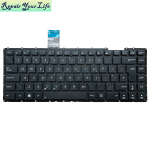 Anh chúng tôi <span class=keywords><strong>qwerty</strong></span> bàn phím máy tính xách tay cho <span class=keywords><strong>ASUS</strong></span> X450C X450E X450L x450m K450C 0knb0-4109uk00 bàn phím mới màu đen không có đèn nền - Product Image 2