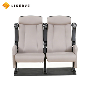 Прочные современные театральные кресла для кинотеатров, школ, конференц-залов, коммерческого использования, бренд Liserve, производство Хэнань - Product Image 1