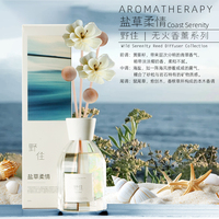 Diffuseurs de parfum à roseaux, huiles essentielles d'aromathérapie longue durée, senteurs de fleurs pour la maison, la chambre à coucher, la salle de bain, le jardin