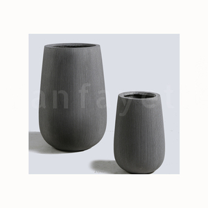 Rony Grand Pot de Plantes Rond de 28Cm, Porche Avant, Pots de Fleurs, Grands Pots de Plantes d'Intérieur, 30Cm - Product Image 3
