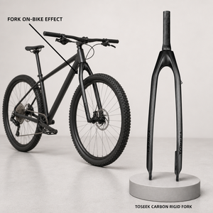 TOSEEK Yüksek Mukavemetli Karbon MTB Sert Maşa 26/27.5/29 inç QR 9*100mm Dayanıklı Güvenilir Yükseltme, Off-<span class=keywords><strong>Road</strong></span> Dağ Bisikleti Parçaları için - Product Image 1