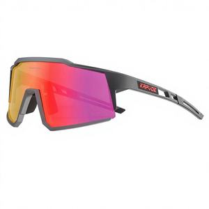 Nuevas Gafas de Ciclismo Polarizadas de Media Montura con <span class=keywords><strong>Lentes</strong></span> Intercambiables para Bicicleta de Montaña y Deportes al Aire Libre, Equipo a Prueba de Viento - Product Image 1
