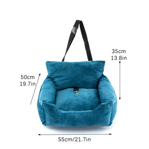 Kursi mobil anjing nyaman dan aman, desain serbaguna, kursi belakang mobil anjing, tempat tidur perjalanan, perlengkapan hewan peliharaan - Product Image 3