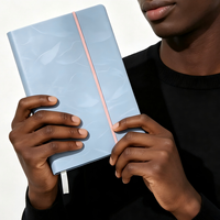 Carnet A5 écologique en similicuir résistant à l'usure, journal professionnel personnalisé avec fermeture sécurisée pour le travail quotidien