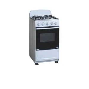 FS60-6 600mm width freestanding type electricity -gas double - purpose oven and 4 burner stove