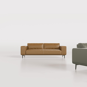 Muebles Comerciales para Oficina en Casa, Recepción de Empresa, Área de Espera, Conjunto de Muebles de Cuero para Descanso, Opcional en PU, Estilo Costero Moderno para Oficina - Product Image 2