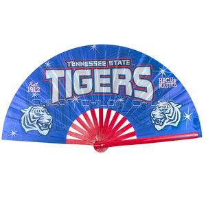 13inch số lượng lớn lớn clacking tay fan hâm mộ tre gấp người hâm mộ cầm tay lễ hội Rave da cao bồi khởi động mũ - Product Image 2