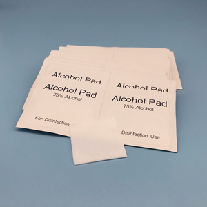 100 lingettes désinfectantes jetables à 75 % d'éthanol, lingettes nettoyantes pour la peau saturées d'<span class=keywords><strong>alcool</strong></span> médical pour la désinfection à domicile et en extérieur - Product Image 4