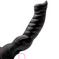 Dildo de Material Platino para Masturbación Femenina, Juguetes Sexuales, Dildo Alienígena