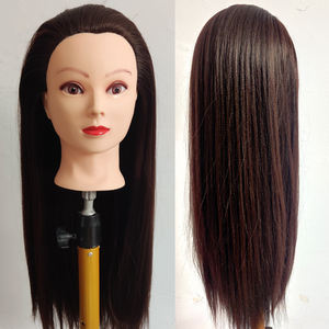 Maniquí Femenino para Prácticas de Peinado, Corte, Rizado y Estilismo, Modelo de Cabello Largo para Cosmetología - Product Image 2