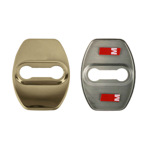 Cubiertas para Cerraduras de Puerta de Coche JDM, 4 Piezas, Protectoras con Emblema Adhesivo para <span class=keywords><strong>Hyundai</strong></span> N <span class=keywords><strong>Line</strong></span>, Tucson, Creta, <span class=keywords><strong>I20</strong></span>, I30, Nline Buckle - Product Image 4