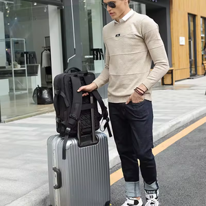 Custom Logo Outdoor Office Sports Oxford Black <b>Man</b> Waterproof Bagpack Back Pack School <b>Laptop</b> <b>Bag</b> Backpack - Product Image 6