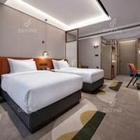 Luxuriöses Fünf-Sterne-Hotel Schlafzimmer-Möbelset King-Queen-Hotelbetten Moderne Schlafzimmer-Sets Maßgefertigte Hotelmöbel für Gewerbliche Nutzung