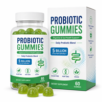 Gummies Probiotiques Avancés : Mélange de 5 Milliards de UFC de Bacillus Coagulans et Lactobacillus Acidophilus avec Inuline – Usine ODM