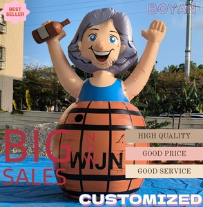 BOYAN China fábrica inflable Holanda globo Sarah o <span class=keywords><strong>Abraham</strong></span> para publicidad - Product Image 5