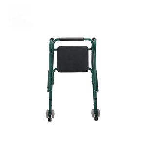 Andador plegable Silla de Andador de dos ruedas Carro Andador plegable <span class=keywords><strong>Rollator</strong></span> con asiento - Product Image 6