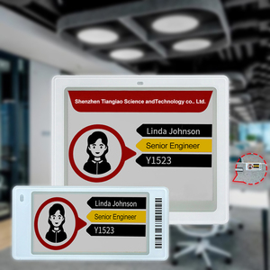 Black White Red Yellow 4 Color 4.2 Inch Large E Ink Epaper Rfid <b>Display</b> Digital E-Ink Badges Eink Project <b>Folder</b> E Ink Name Tags - Product Image 1