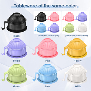 Utensilios de Cocina, Recipientes Biodegradables para Alimentos, Tazones de Plástico, Juego de Tazones de Paja de Trigo, Aptos para Microondas, Tazón para Ramen - Product Image 6