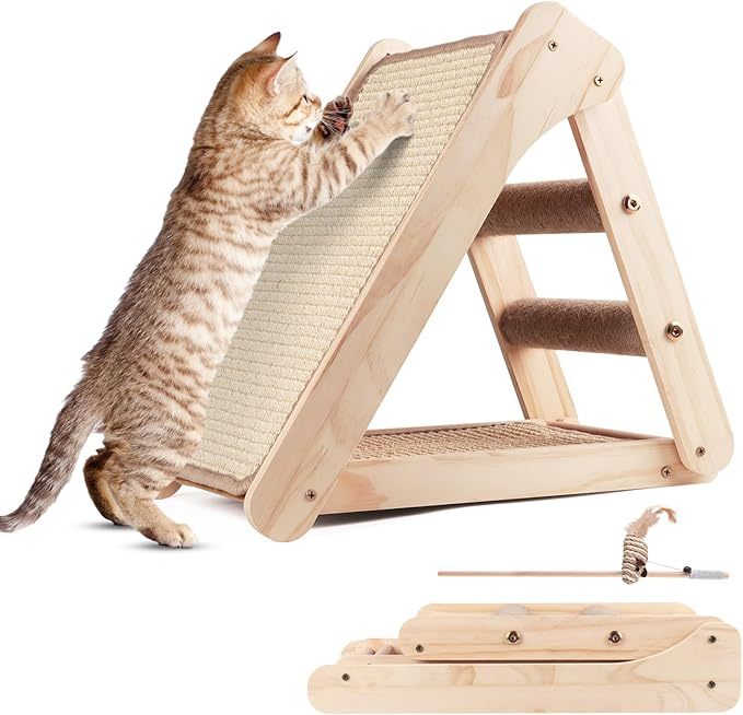 Sisal Cat Scratcher Board Triangular Cat