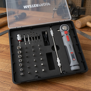 Juego <span class=keywords><strong>de</strong></span> Destornilladores Eléctricos Recargables con Puntas Magnéticas, Herramientas Eléctricas - Product Image 6