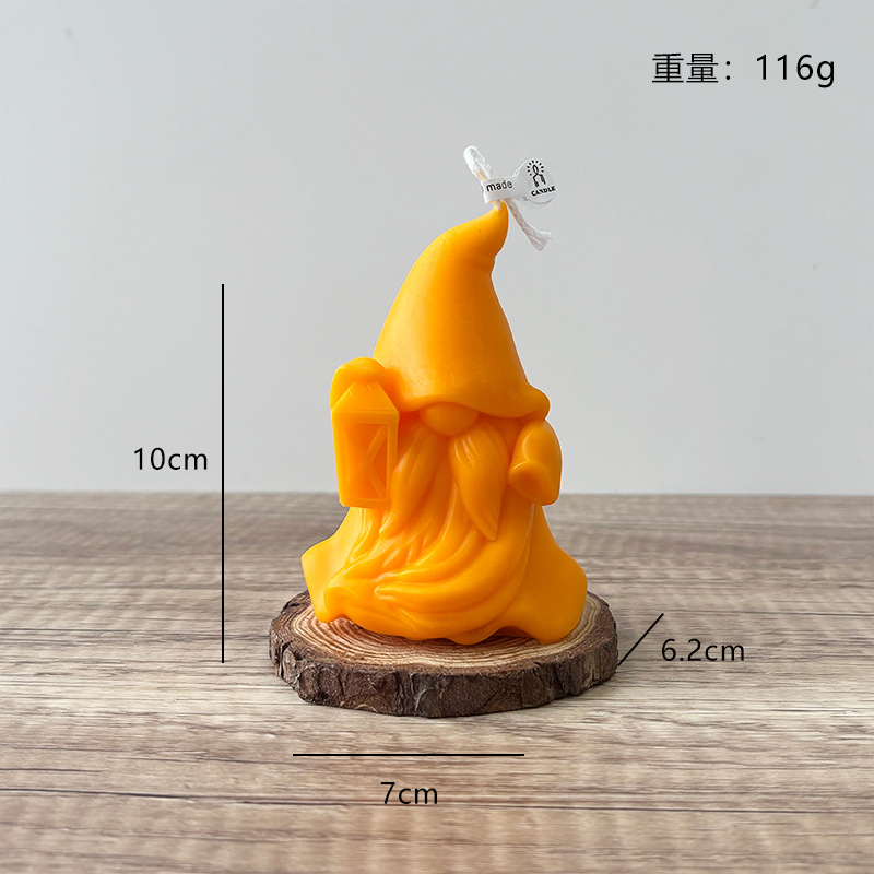 Lantern dwarf J-0461, orange color, No. 4
