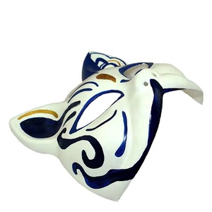 Masques de <span class=keywords><strong>chat</strong></span> japonais <span class=keywords><strong>DIY</strong></span> personnalisé peint à la main masque de fête Halloween Cosplay Costume Mask - Product Image 2