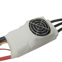 Contrôleur de vitesse de moteur brushless Flier 14S/16S 64V 200A ESC pour voiture RC, boîtier de programmation, protection IP54, sortie 13,4 kW, échelle 1:5, blanc