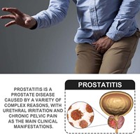 Vente chaude Traitement de la prostate à base de plantes chinoises Patch pour la prostate Crème pour la prostate pour la santé des reins masculins Patch de soins de santé Produit de santé