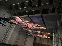 MOER Produit innovant DMX512 Éclairage cinétique Moteur Dmx Écran de levage à LED Écran d'affichage à LED flexible