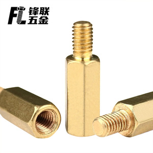 Perno hexagonal de cobre Fenglian de un solo orificio, métrico M2-M5, para cajas de seguridad - Product Image 5