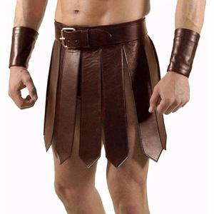 Costume d'Halloween <span class=keywords><strong>sexy</strong></span> pour homme, style demoiselle d'honneur steampunk, avec ceinture et jupe en polyester, pour cosplay de combat, déguisement de chat et jeu de rôle - Product Image 2