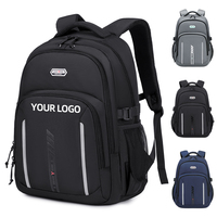 Sac à dos d'étudiant pour ordinateur portable, grande capacité, léger, imperméable, avec logo personnalisé, fabricant de sacs d'école
