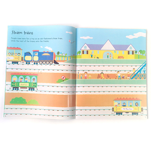 Mon premier <span class=keywords><strong>livre</strong></span> d'apprentissage préscolaire personnalisé pour enfants, couverture souple, impression de livres autocollants réutilisables pour enfants - Product Image 4