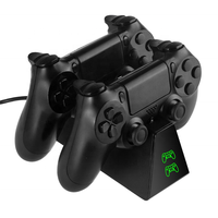 SYYTECH – manette de jeu sans fil avec indicateur LED, double support de charge USB pour PS4 Pro Slim, accessoires de jeu