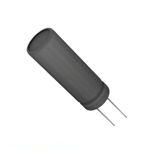 Distributeur agréé – Condensateur radial traversant 220 µF 20 % 10 V TH 10YXH220MEFC6.3X11 - Product Image 1