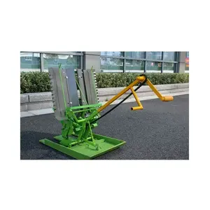 Double row manpower step back hand transplanter has strong adaptability and good transplanting effect for sale