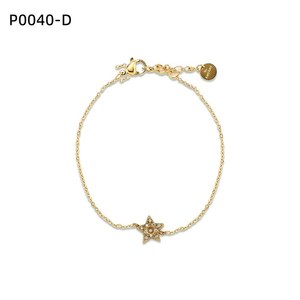 Amy Amy Star Charm <b>Bracelet</b> Silver Plated <b>Crystal</b> Women's Fashion Jewelry Gift - Product Image 2