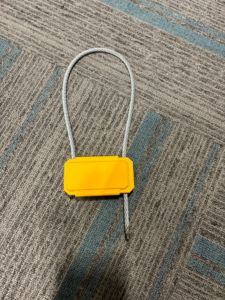 Sceaux de câble RFID UHF à deux états, <span class=keywords><strong>anti</strong></span>-effraction, sceaux d'expédition, sceaux en acier inoxydable inscriptibles et lisibles - Product Image 5