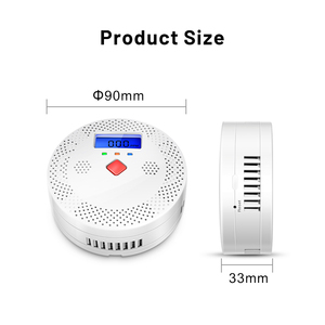 Detector de Monóxido de Carbono a Pilas para Uso Doméstico en Interiores, Monitor de Fugas de Gas CO para la Quema de Carbón/Briquetas de Carbón - Product Image 6