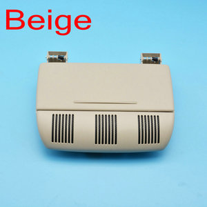 Car Roof Mounted <b>Glasses</b> <b>Case</b> 1ZD868565 Beige And Gray Easy Install <b>For</b> Skoda Octavia Fabia Roomster - Product Image 4