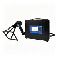 LY Mini Système de marquage laser à fibre optique tout-en-un sans fil portatif avec batterie au lithium pour plaques signalétiques
