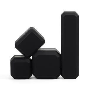 Роскошная черная квадратная шкатулка для украшений с LED-подсветкой и логотипом под заказ (OEM) для кулонов и ожерелий, на День святого Валентина, модель <span class=keywords><strong>2026</strong></span> года - Product Image 6