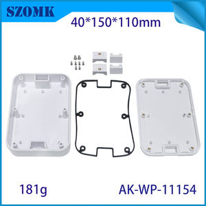 SZOMK AK-WP-11154C 40*150*110 мм оптом на заказ на открытом воздухе беспроводной датчик пластика <span class=keywords><strong>ABS</strong></span> IP67 водонепроницаемый корпус для печатных плат - Product Image 4