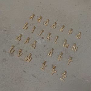 <span class=keywords><strong>Lovestory</strong></span> B4529 Colgante Clásico Infantil de Oro Real de 9k con Letra Inicial de la A a la Z y Circonita, Certificado NGTC, para Collar, Regalo - Product Image 2