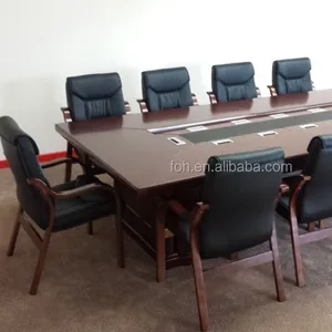 الصورة الحقيقية حالة العتيقة الكلاسيكية طاولة اجتماعات وكرسي (FOH-CXT22)